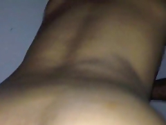 White twink breeds mexican ass in Video booth