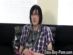 Male models Adorable emo dude Andy is fresh to porn but he soon gets